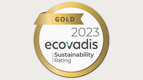 ecovaldis guldmedalj för hållbarhet