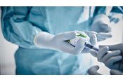Biogel-konceptet med handskar och avdelningsklädsel